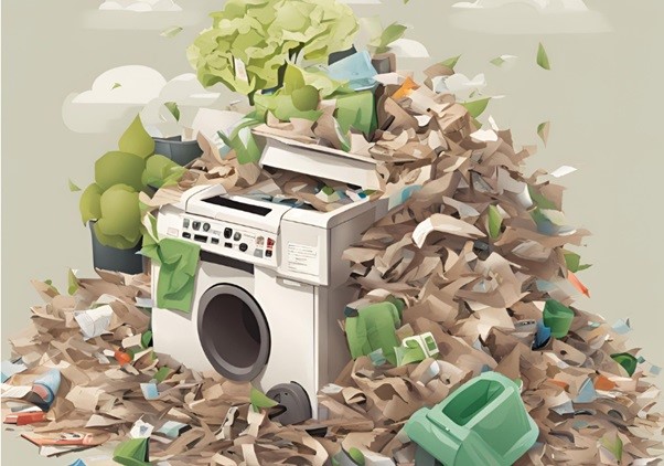 Shredded Paper Recycling and Re-Use Methods