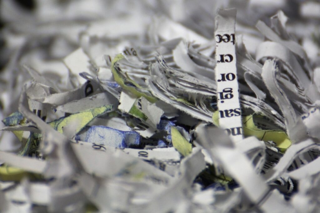 Shredding service